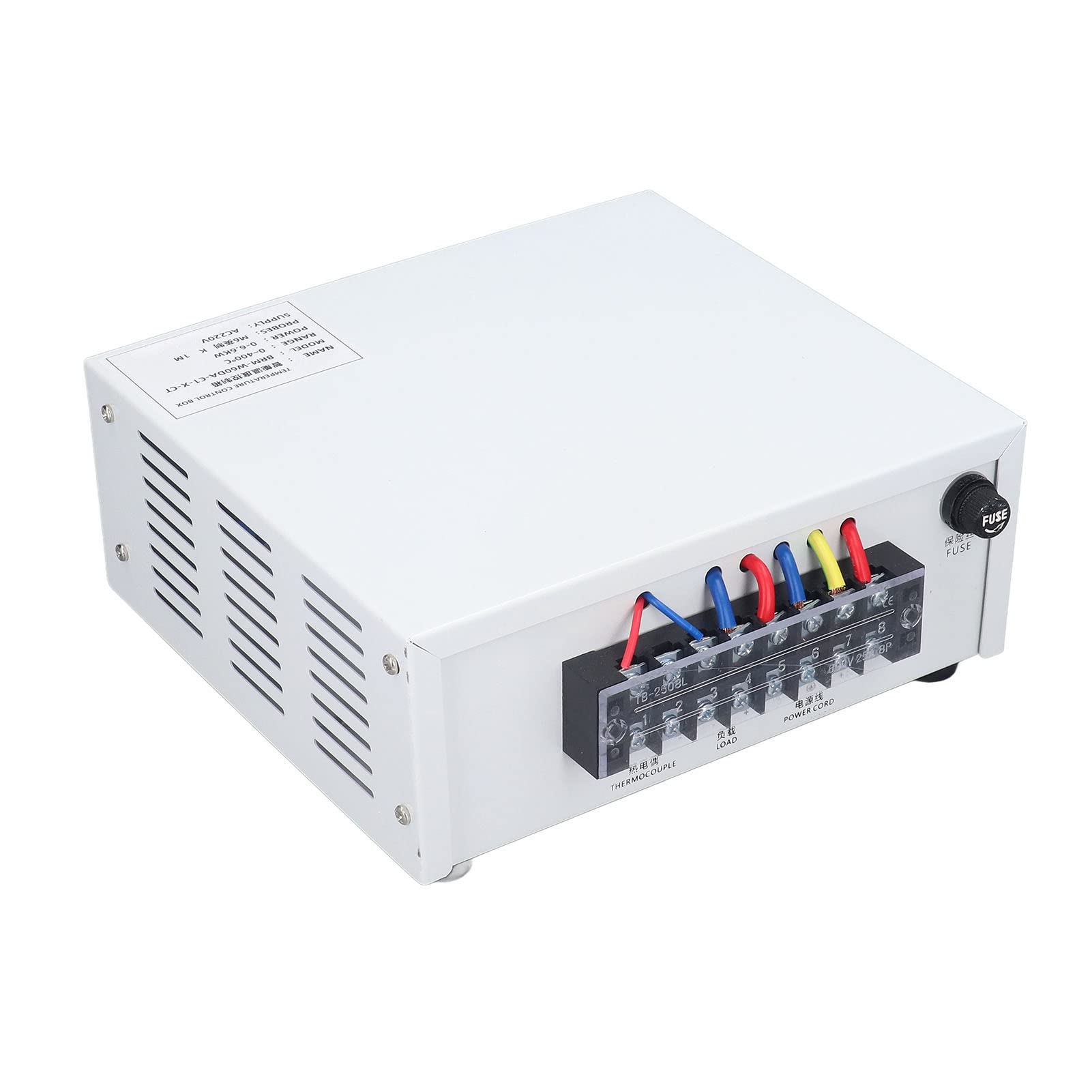 FTVOGUE Controlador de Temperatura PID Caja de Termostato Digital 0-400 ℃ con Sonda para la Máquina de Curado UV de la Plataforma de Calefacción (1M)