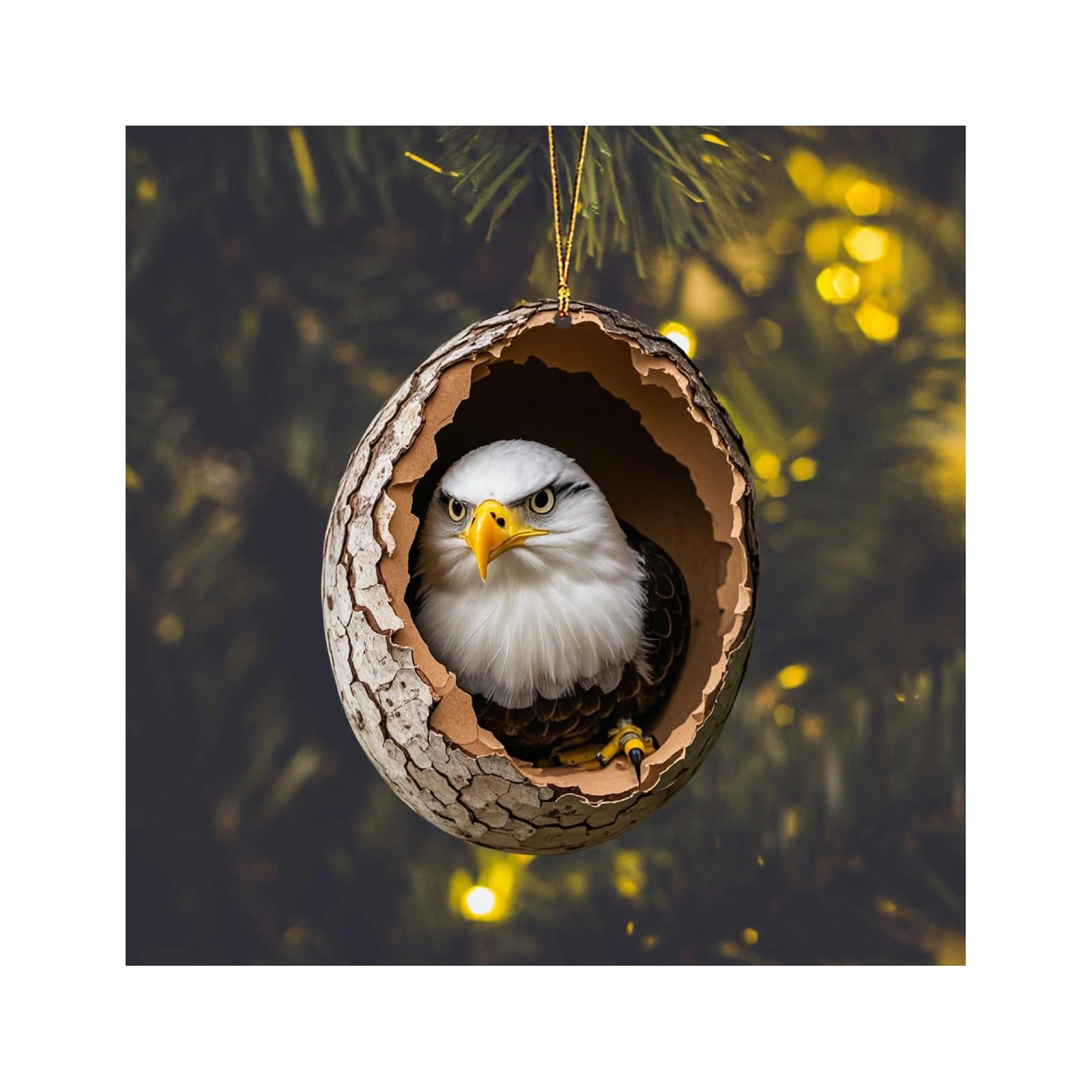 Amazon 2024 Christmas Ornaments - Little Animal Pattern Acrylic Decorations for Tree - Forest Animal Lovers Gift
