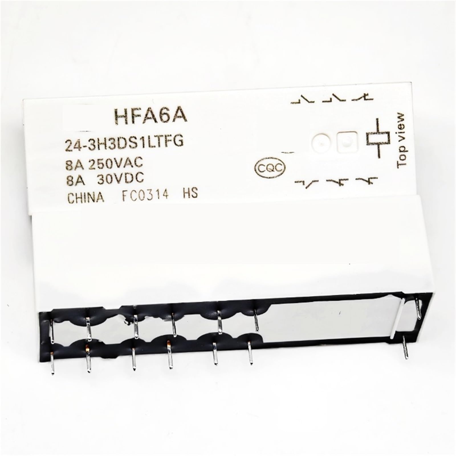 Relais HFA6A 24V résout les pannes de commutation de carte