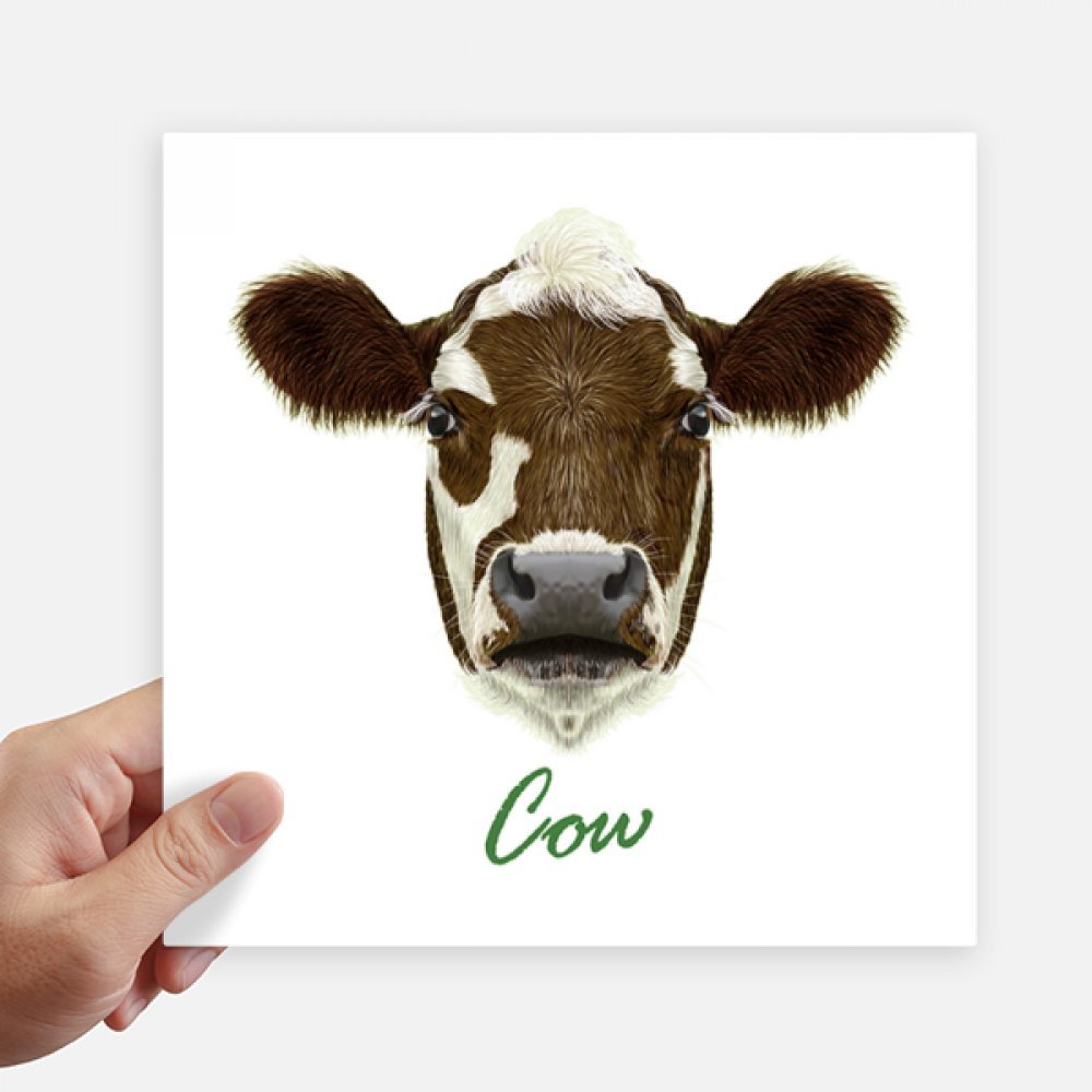 Sticker vache laitière imperméable 20 cm pour ordinateur et moto durable