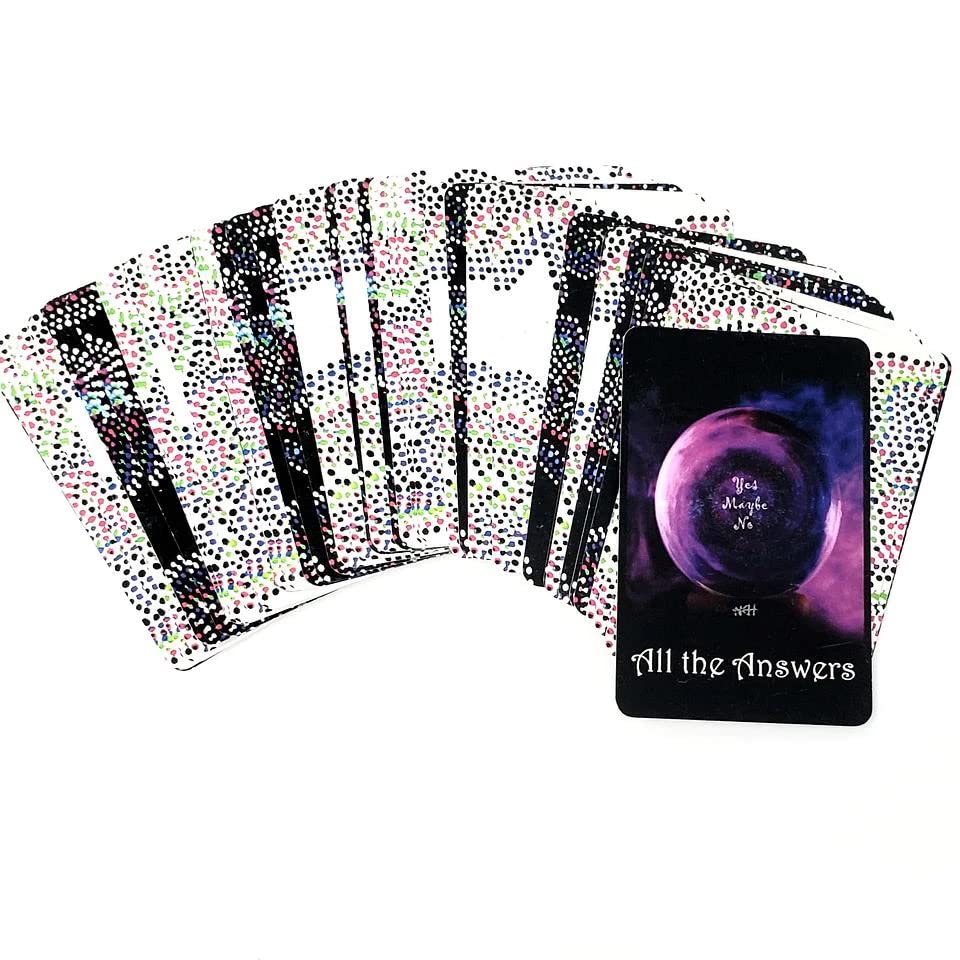 Amazon.com: All The Answers Yes No Maybe 55 Card Deck | Instant