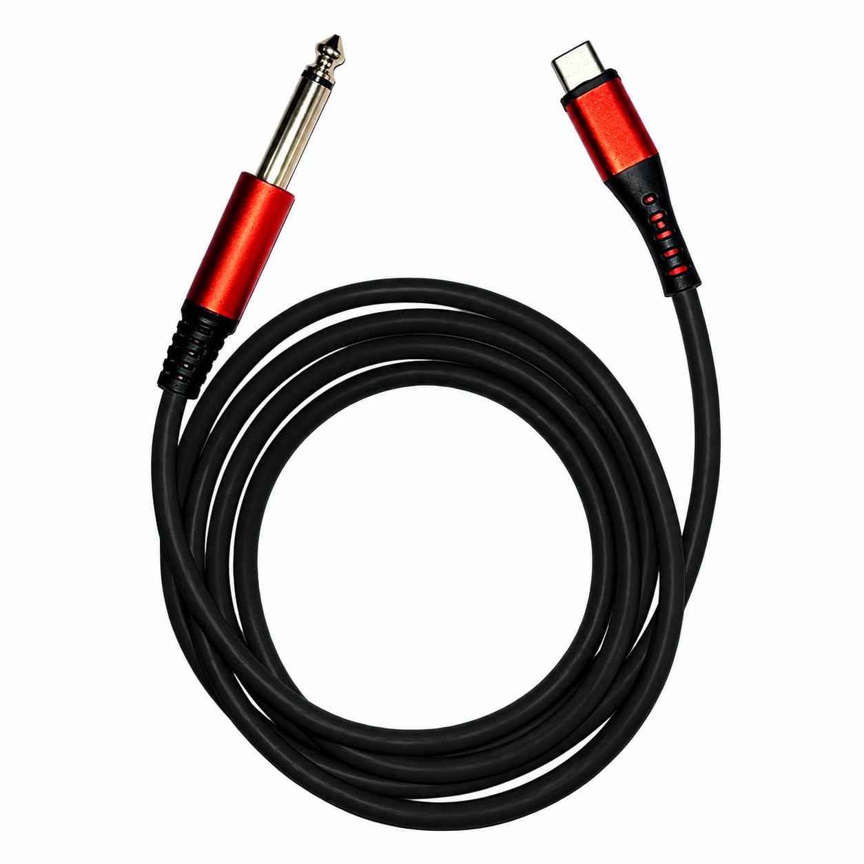 MOCKING BIRD USB-C to 6.35mm (1/4") TS Mono Audio Cable, 1.5 Meter – Gold-Plated USB Type-C to 1/4" Male Aux Adapter for iPhone 15/16 Series, Android, Amplifiers, Mixers, Speakers-picture-25