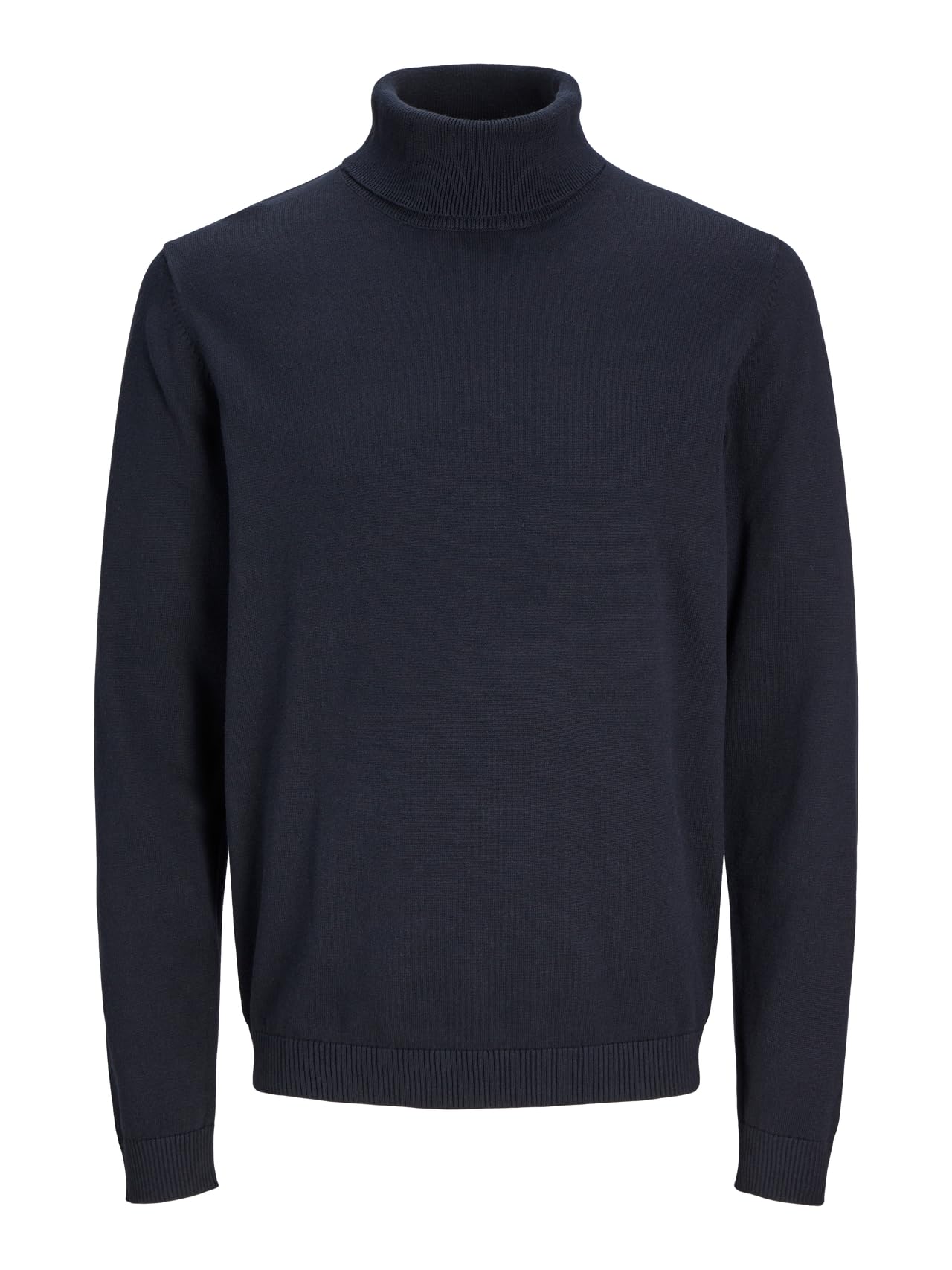 JACK & JONES Men's Jjebasic Knit Roll Neck Noos Knitted Jumper, Blazer Navy, M