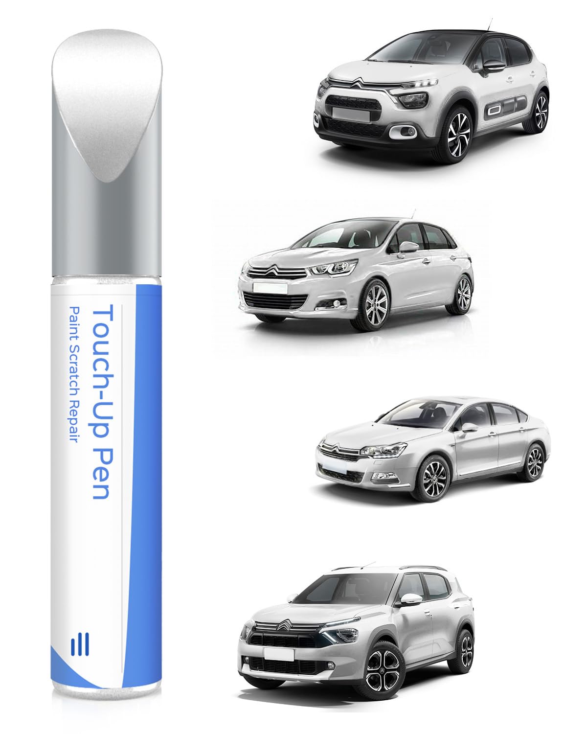 Citroen KWE Blanc Nacre Pearl White Vernice per Ritocchi Corrispondenza Esatta Riparazione Graffi Scheggiature