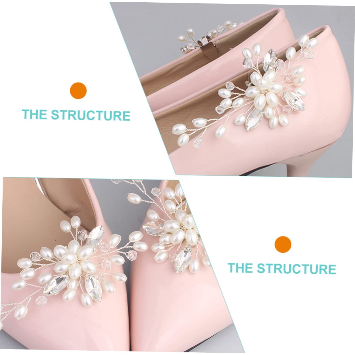 Healeved Fermagli Decorativi Per Scarpe Con E Per Matrimoni Compleanni E Speciali Accessori Per E Ragazze