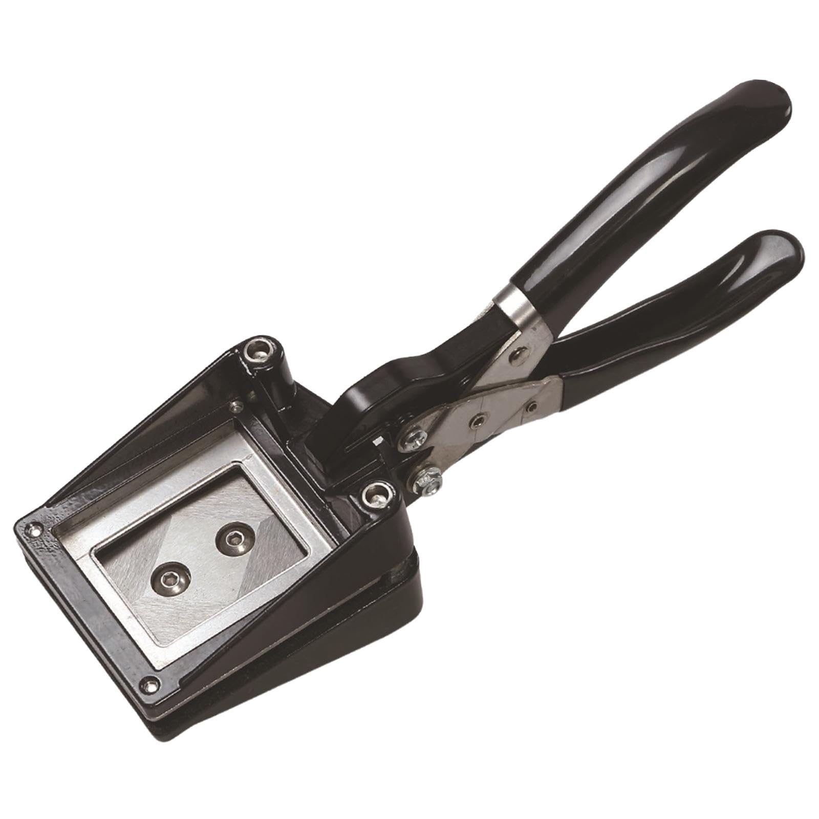 Taglierina per fototessere, fustellatrice per documenti d'identità, facile da usare, strumento di taglio della carta per studio fotografico di, 3.5 X 4.5 Cm