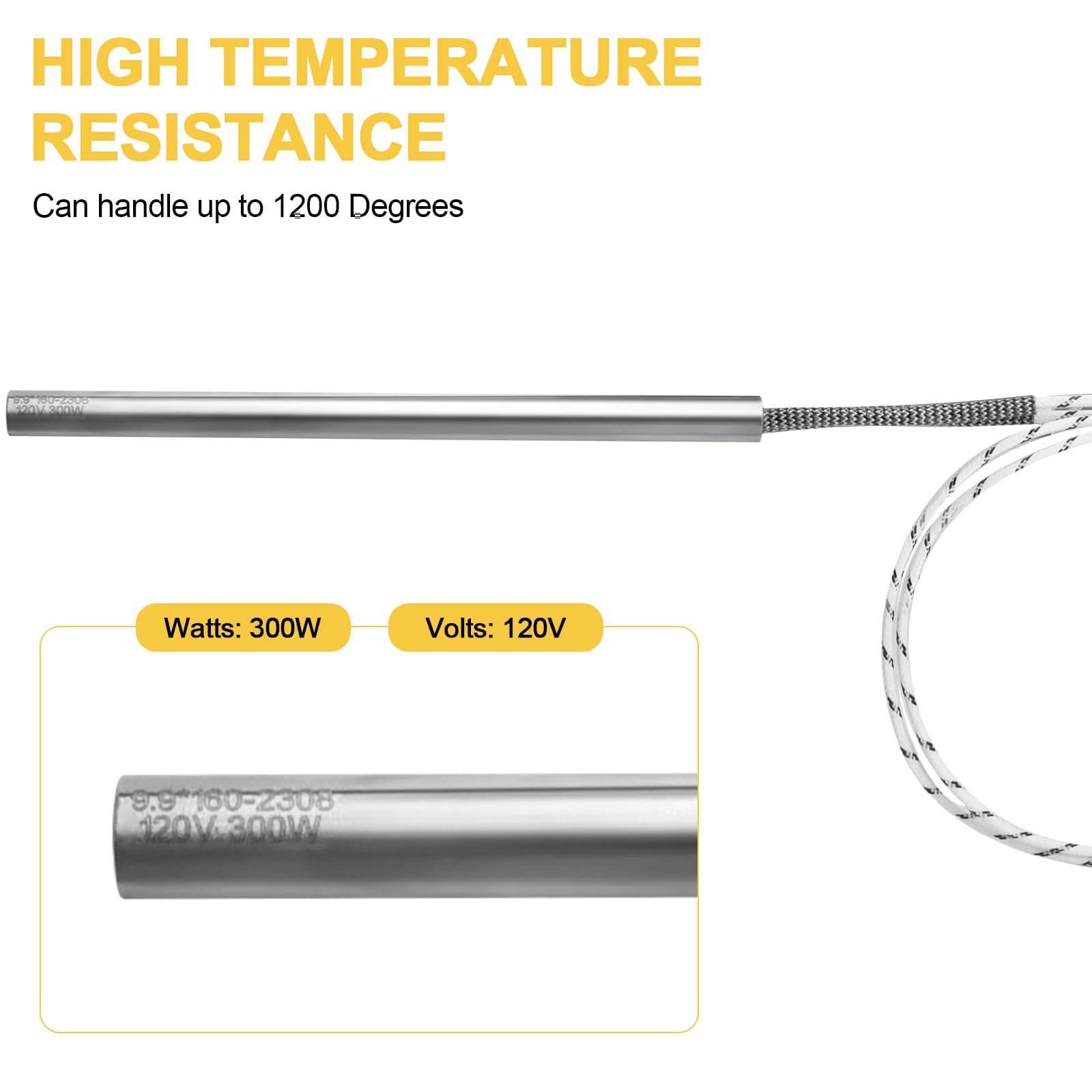 80604 Encendedor para estufa de pellets Vogelzang VG5790, VG5770, estufa de pellets US Stove Bay Front 5660 y Ashley 5501S, AP5660L, AP5770, AP5790 Estufa de pellets, estufa de pellets de EE.UU. Parte 80604. 4