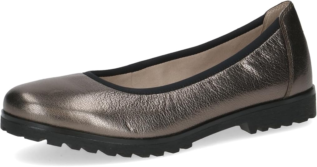 Caprice Dames 9-22151-45 ballerina's, Black Croco, 36 EU, Black Croco, 36 EU