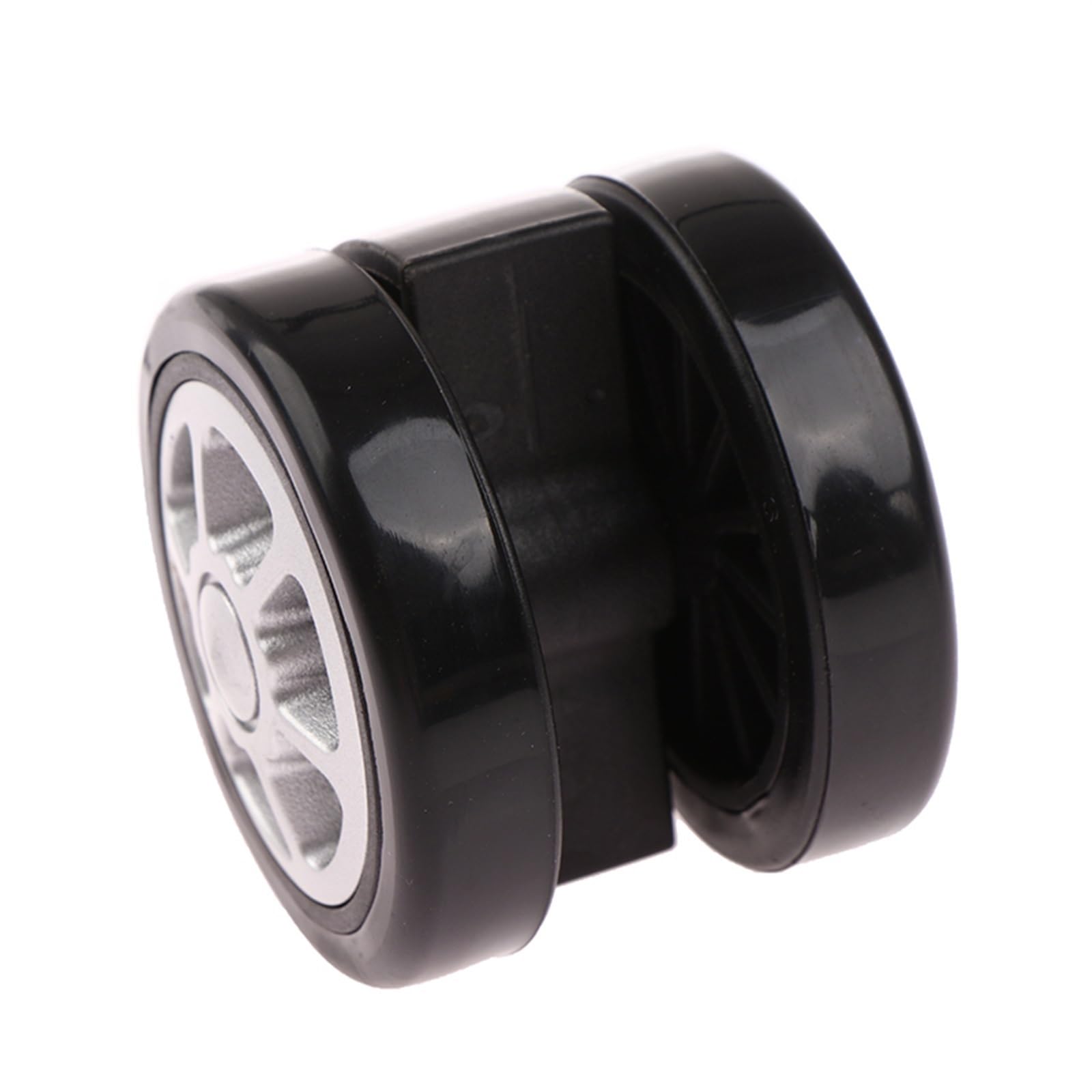 1 rueda giratoria de goma de 60 mm para silla de oficina, ruedas giratorias de repuesto, ruedas suaves y seguras para muebles (A)