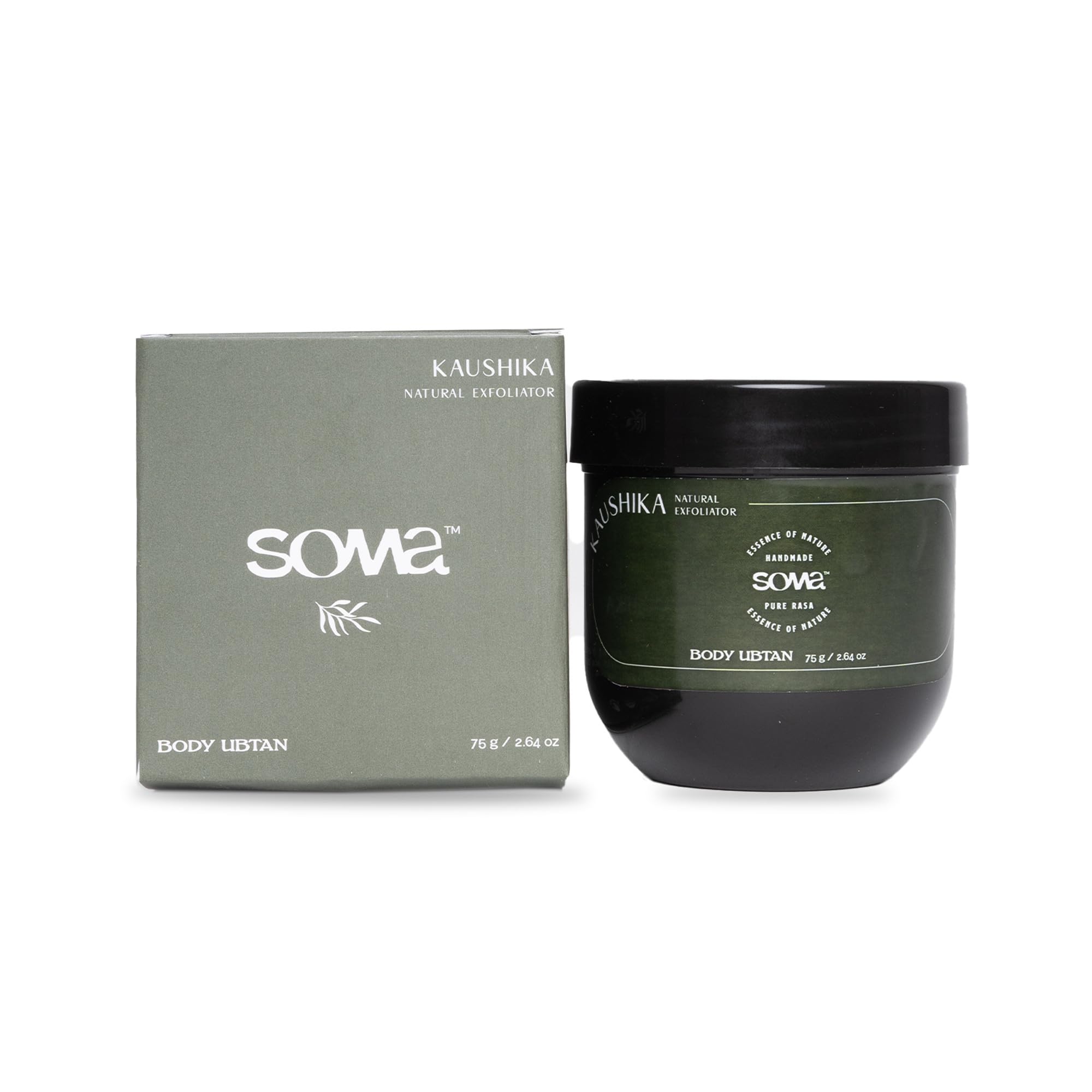 SOMA Kaushika Natural Exfoliator Body Ubtan | Herbal Skin Brightening & Tan Removal | Smooth & Glowing Skin | 76g-image-21