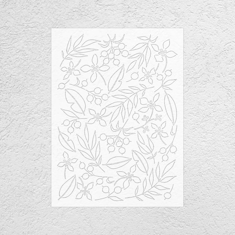 Pochoir mural plâtre réutilisable 56 cm pour masquer les défauts - 2