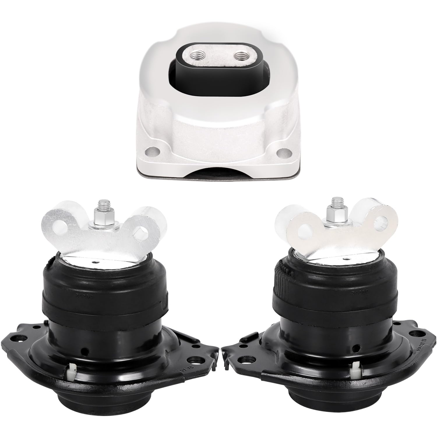 Engine Motor Mount Set 3Pcs Compatible with Chrysler 300 2011-2022, Dodge Challenger 2011-2022 Automatic Transmission, Engine Mount Replace OE# A5522 A5522 A5388