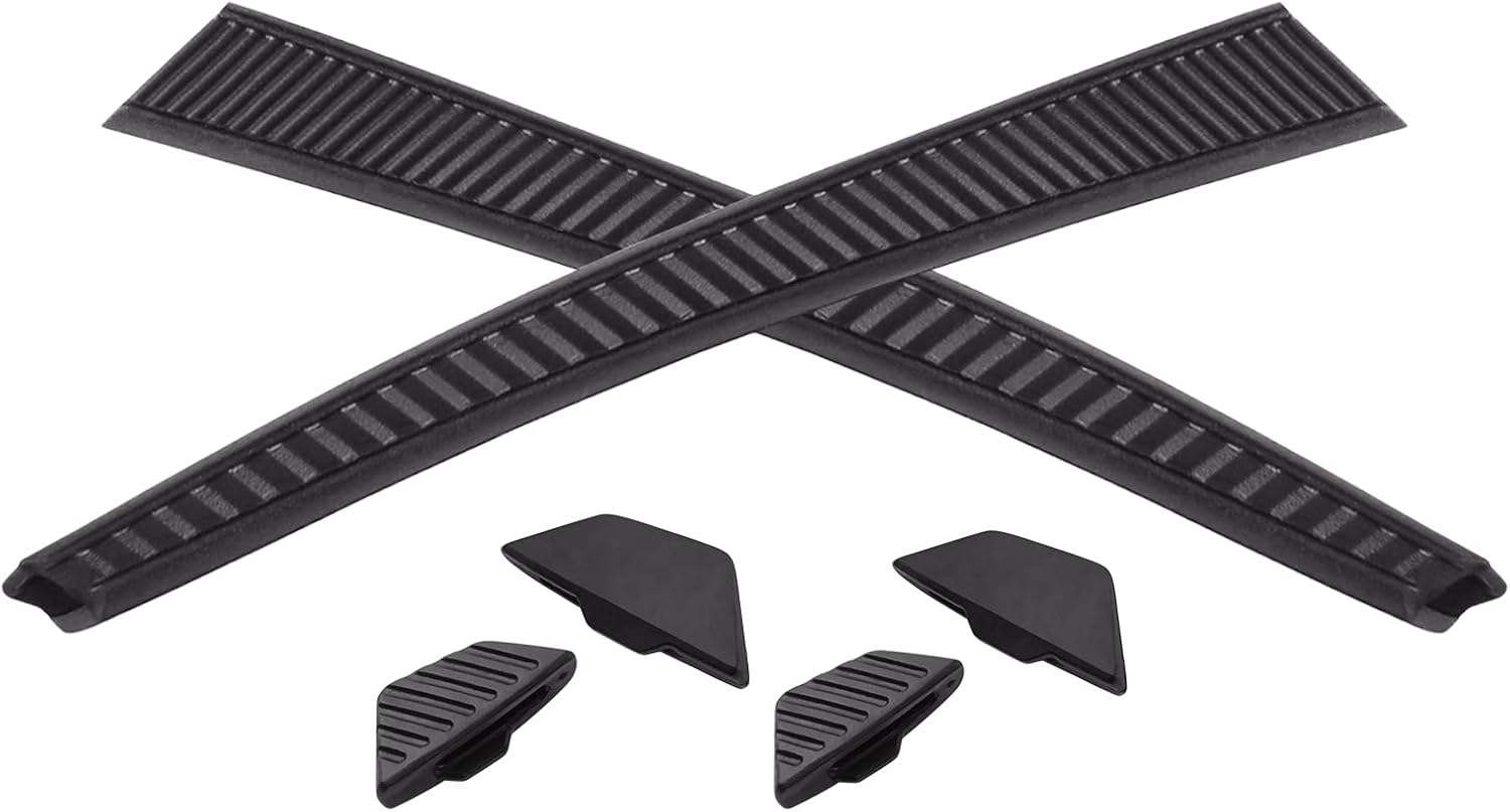 Vonxyz Earsocks Nose Piece Replacement for Oakley Mercenary OO9424 Sunglass - Black