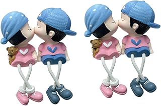 HOMSFOU 2 Conjuntos De Bonecos Para Casa Bonecos Adoráveis Presente De Dia Namorados Pernas Modelo Pingente Presentes De Casa Bonecas Penduradas Nos Pés Bonecos De Carro