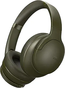 DOQAUS Upgrade Bluetooth Headphones Over Ear, 90H Playtime BT 5.3 Wireless Headphone EQ Modes, Built-in HD Mic, HiFi Stereo Sound, Deep Bass, Memory Foam Cups for Phone/PC&Travel/Gym/Workout Global Recycled Standard Global Recycled Standard Global Recycle...