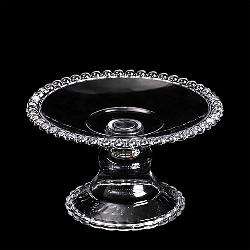 Miniatura 3 de Hacaroa Juego de 24 piezas de soporte para mini pasteles, soporte de plástico para una sola magdalena, bandeja de exhibición transparente de postres