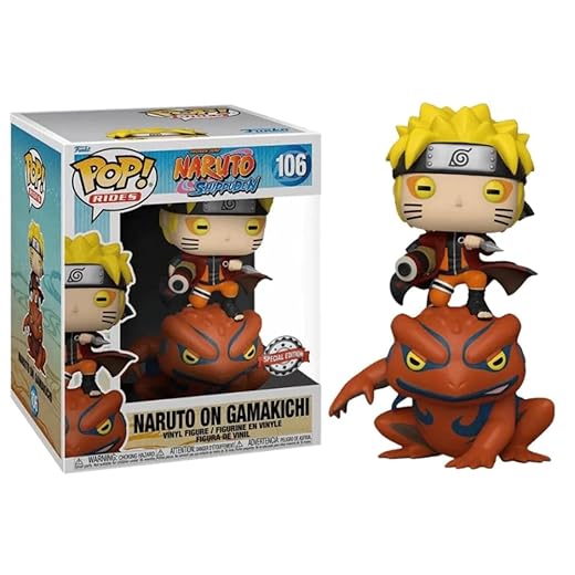 Pop! Rides Naruto: Shippuden 106- Naruto On Gamakichi Rides Special Edition