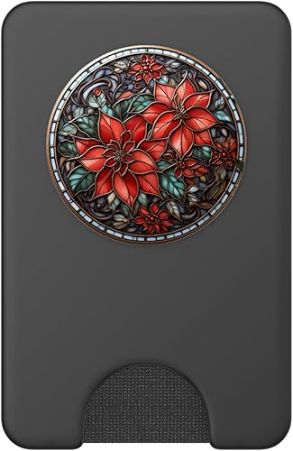 Miniatura 8 de Corona de Pascua de Navidad para ventana de cristal PopSockets estándar PopGrip