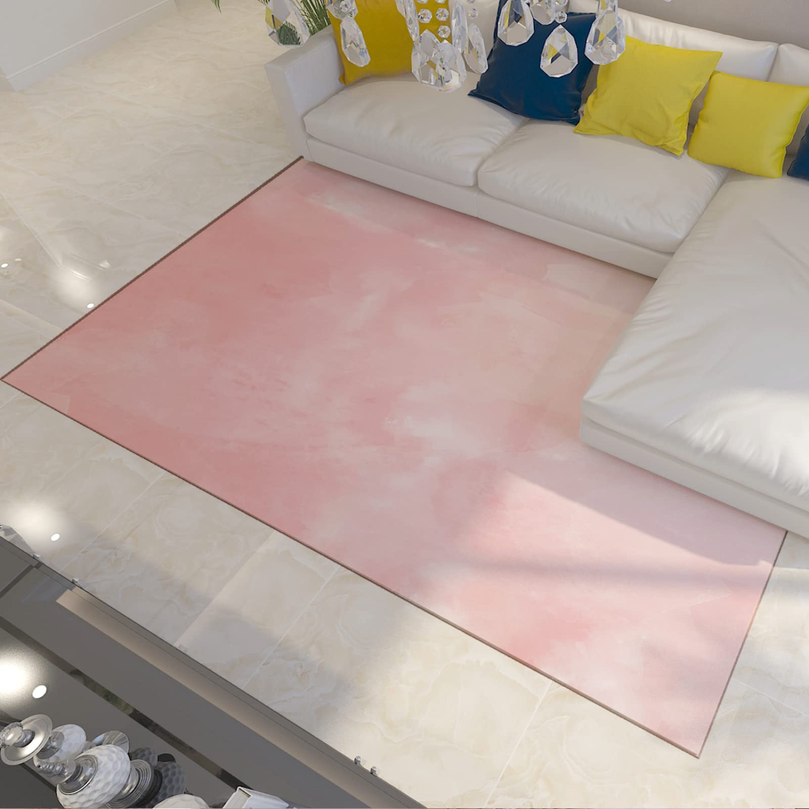 Tapis de chambre fille doux et sécurisé contre les glissades
