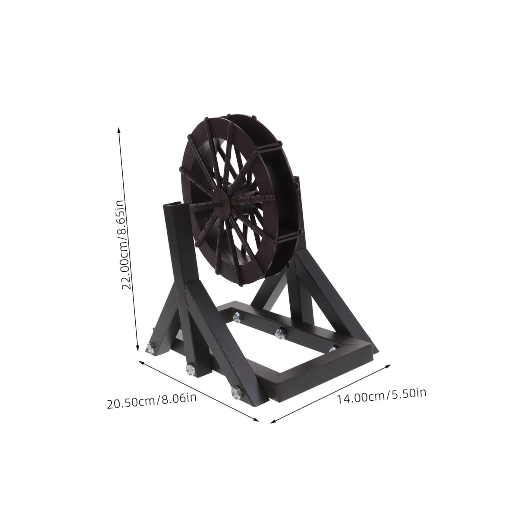 Alipis Replacement Waterwheel Bracket Set Strong Rotating Micro Wheel for Fountain