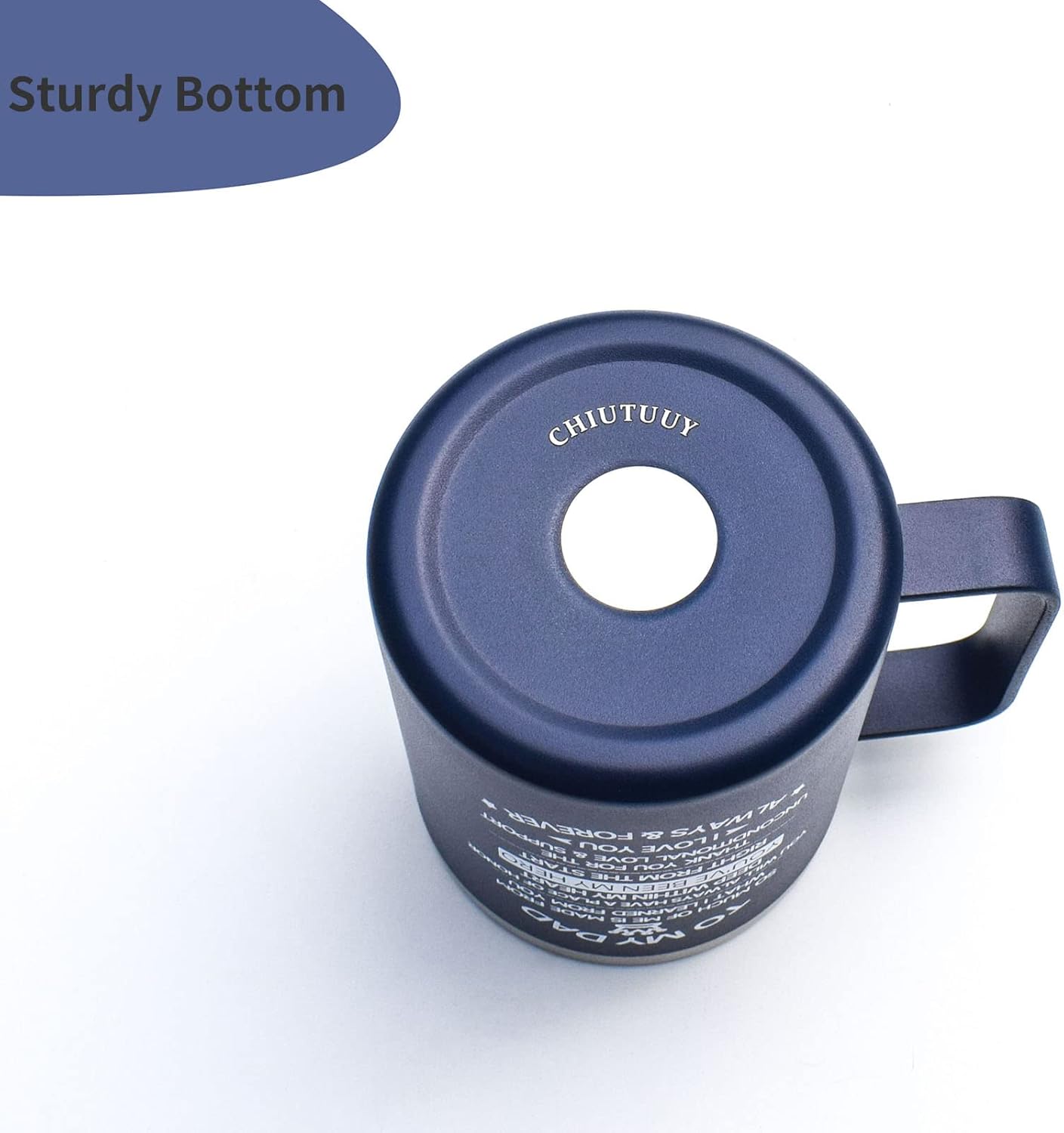 Personalized Gifts for Men, 14 OZ Stainless Steel Double Wall Insulated Coffee Mug/Tumbler with Lid and Straw, Funny Gifts for Him on Birthday, Anniversary, Valentine's Day (For Husband) - Image 7