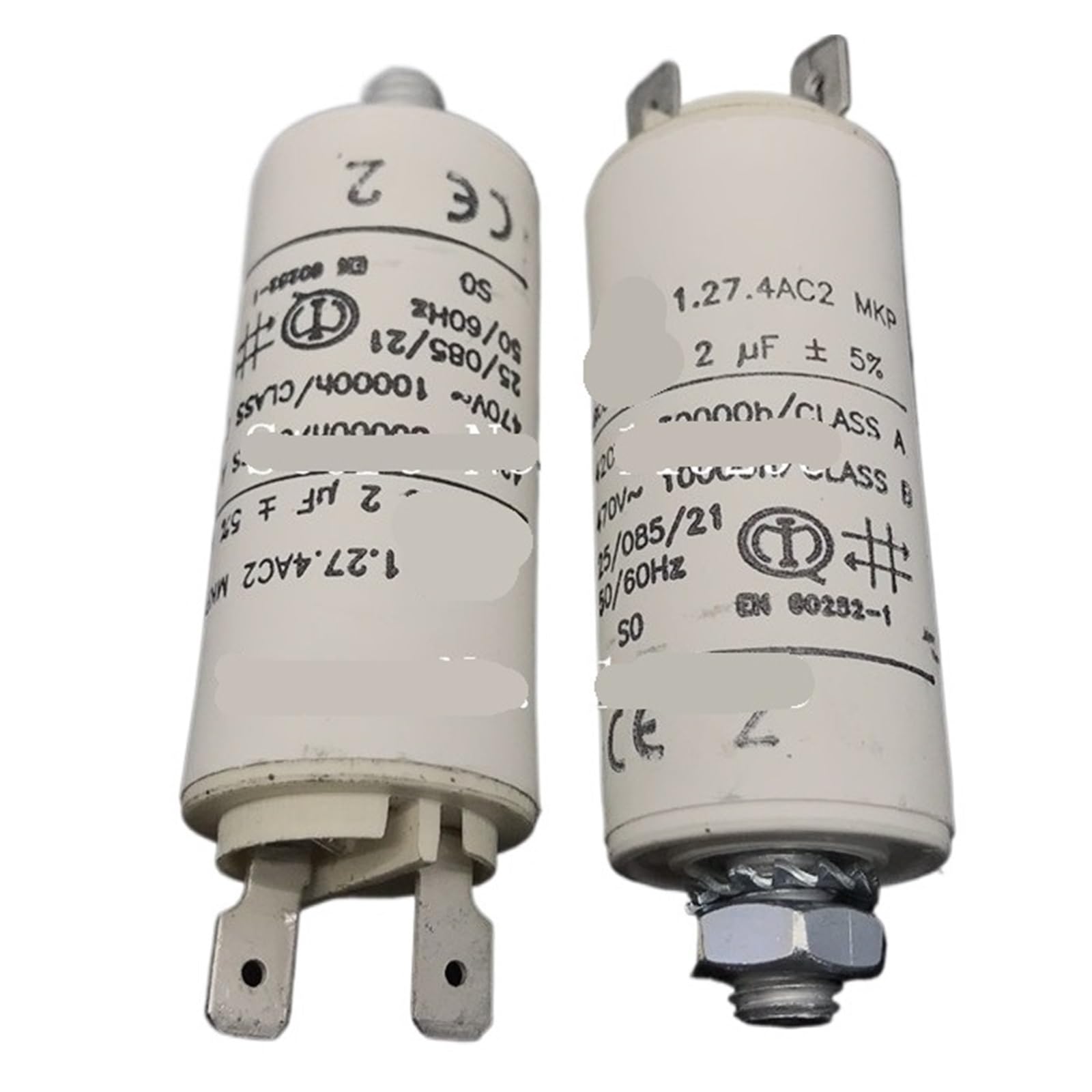 KSZHZYMGX 1pcs Motor inverter start capacitor 1.27.4AC2 MKP2UF 3.15UF 6UF 8UF(1.27.4AC2 MKP 2UF)