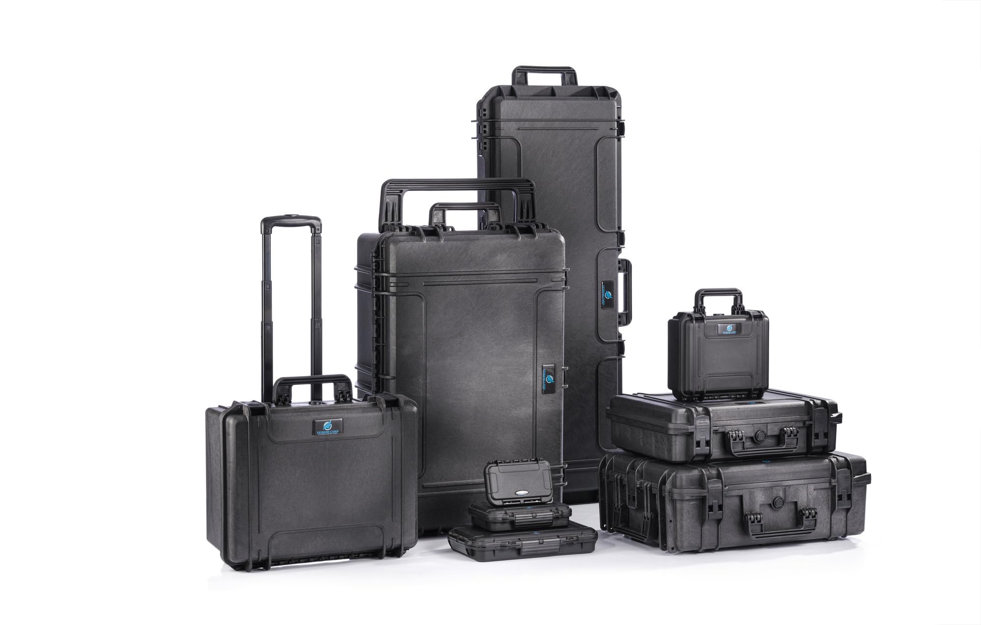 Extreme-430 - Valigetta protettiva per esterni, IP67, impermeabile e antipolvere, leggera, rigida, per fotocamera, attrezzi e uso industriale, 42,6 x 29 x 15,9 cm, Nero , Classico