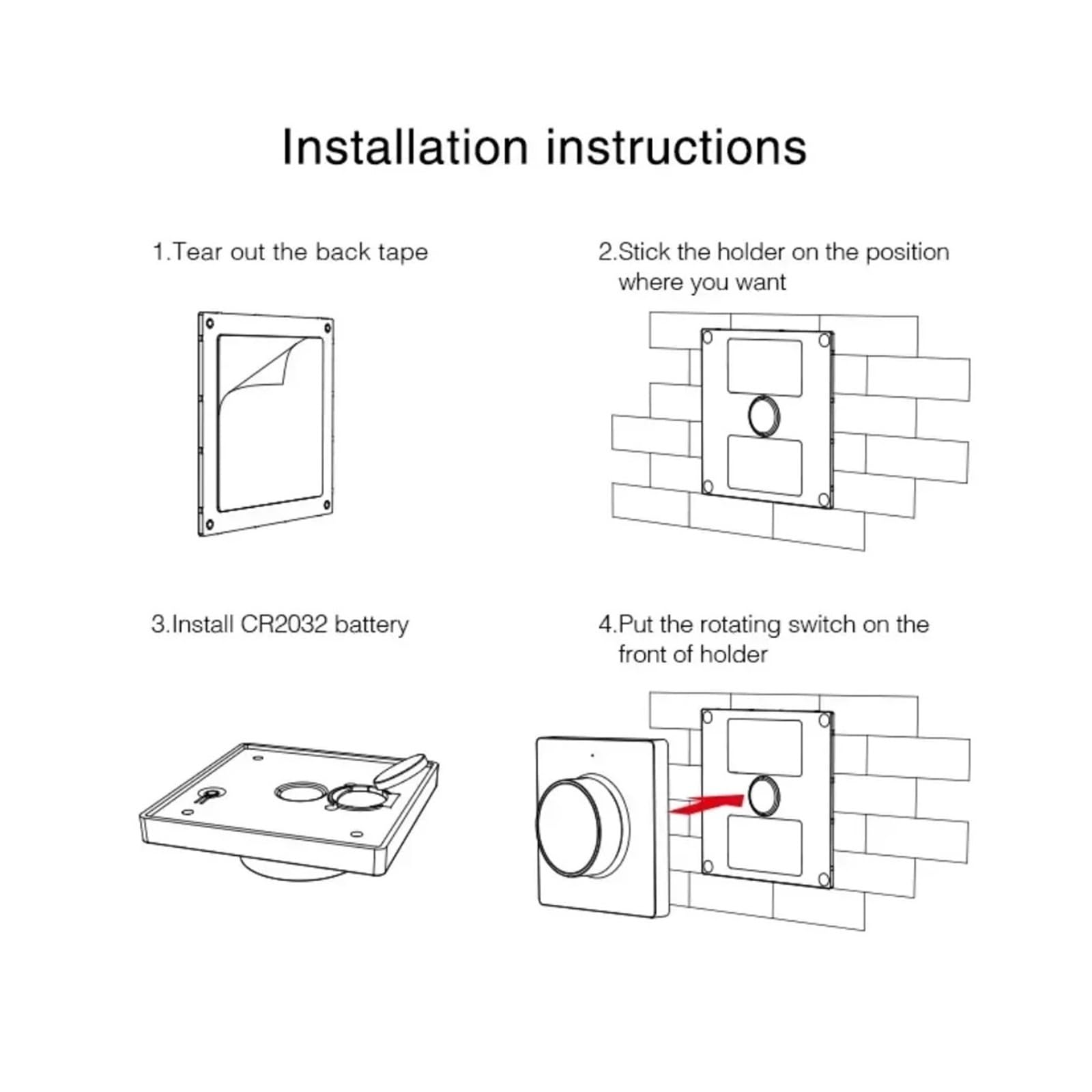 AC100-240V 3,0 filamento de atenuación Triac/interruptor de luz halógena Panel giratorio Control remoto regulador LED controlador LED(AC Triac Dimmer)