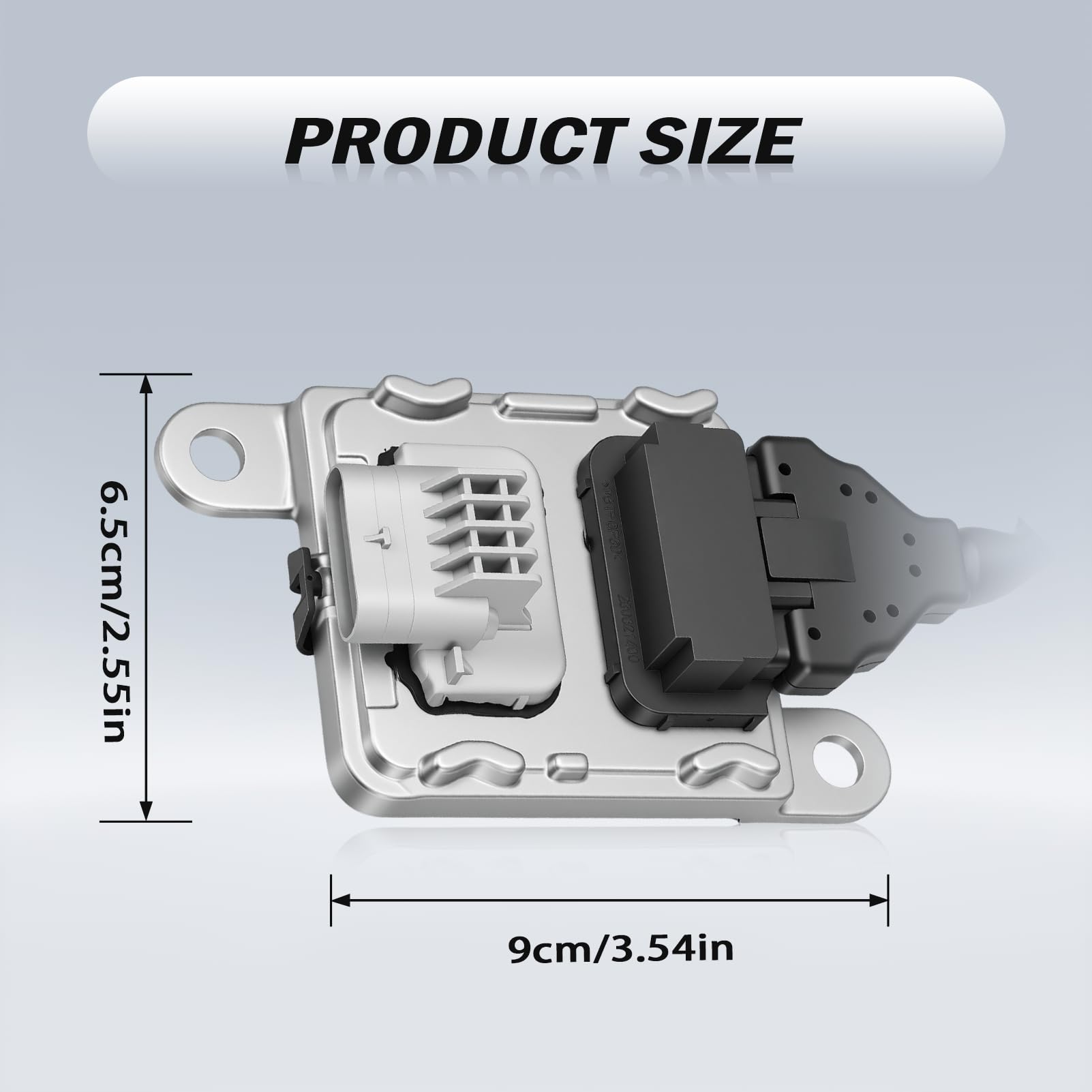Sensore di ossigeno ad azoto, compatibile con Berlingo II, C3, DS3, C4, DS4, DS5 e Partner II, 2008, 3008, 5008, 208, 301, 308, motore 1,6 BlueHDI Nox, sonda lambda OEM 9821120980 9678570 780