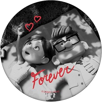 Disney Pixar UP Carl and Ellie Forever Heart PopSockets Adhesive PopGrip
