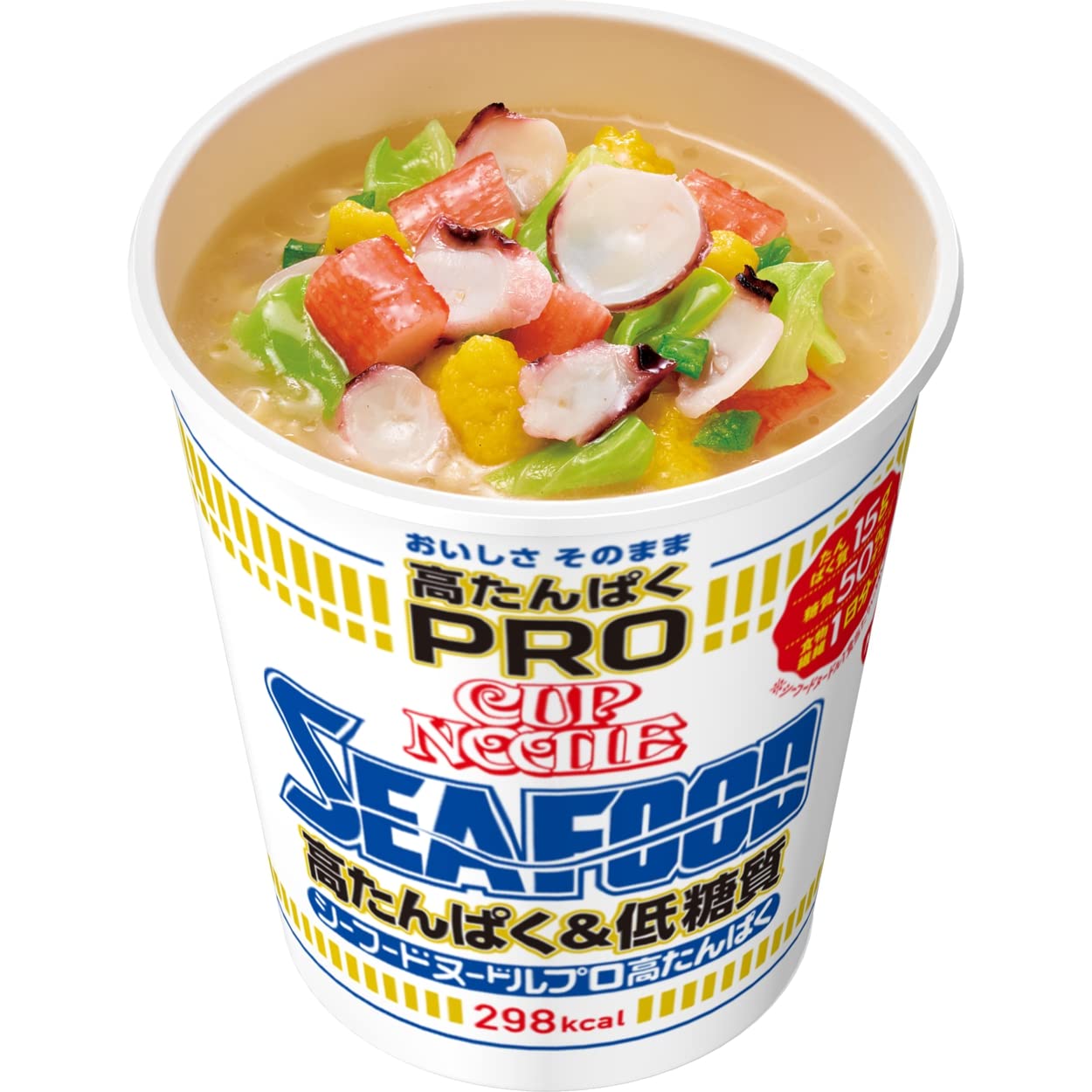 Amazon.co.jp: Nissin Cup Noodle PRO High Protein & Low Sugar