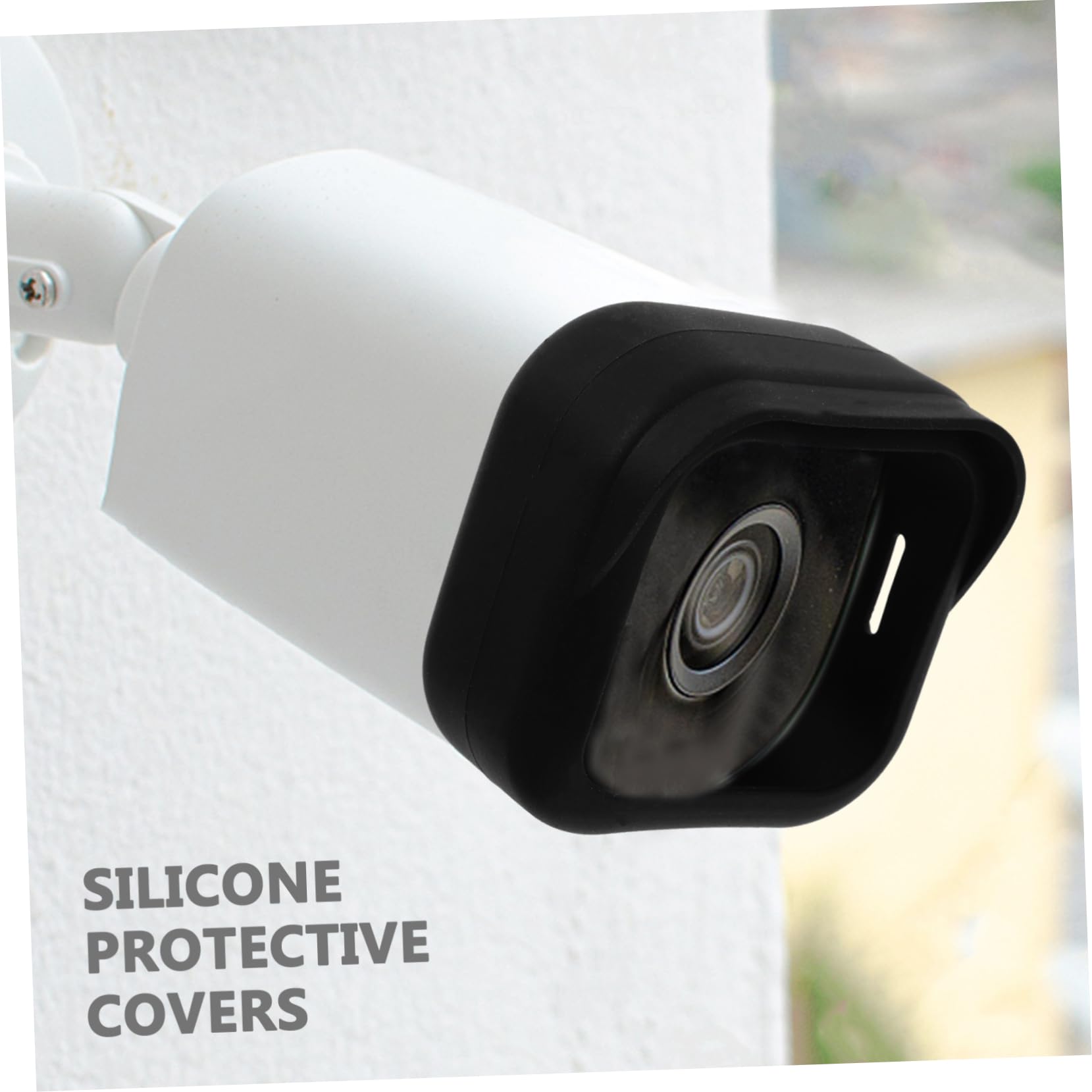 NUOBESTY Silicona para Cámara Exterior Pack De Compatible con Blink Outdoor Protección contra UV Y Caídas Cubierta De Seguridad para Exteriores 3 Piezas X 4