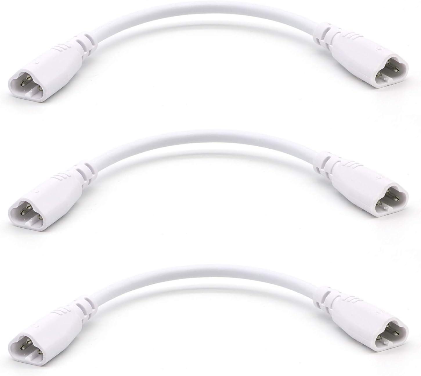 T5 T8 LED Tube Connector Cable Wire 8 inch Double Male to Male End