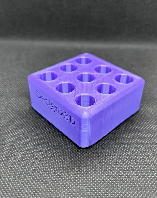 Miniatura 3 de Cartucho 510 y soporte para bolígrafo de batería - 9 espacios (morado)