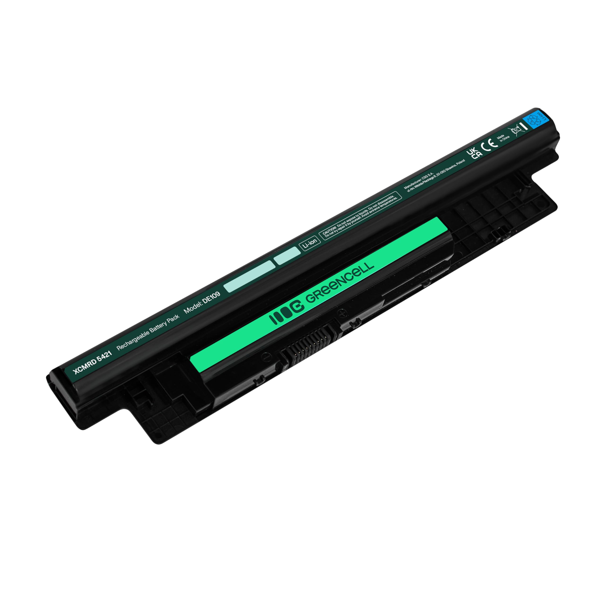 Green Cell Bateria MR90Y XCMRD do Dell Inspiron 15 3521 3531 3537 3541 3542 (2200mAh 14.8V Czarna)