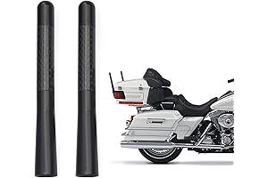 Harley Antenna Short: Bingfu Carbon Fiber Motorcycle Antenna Replacement
