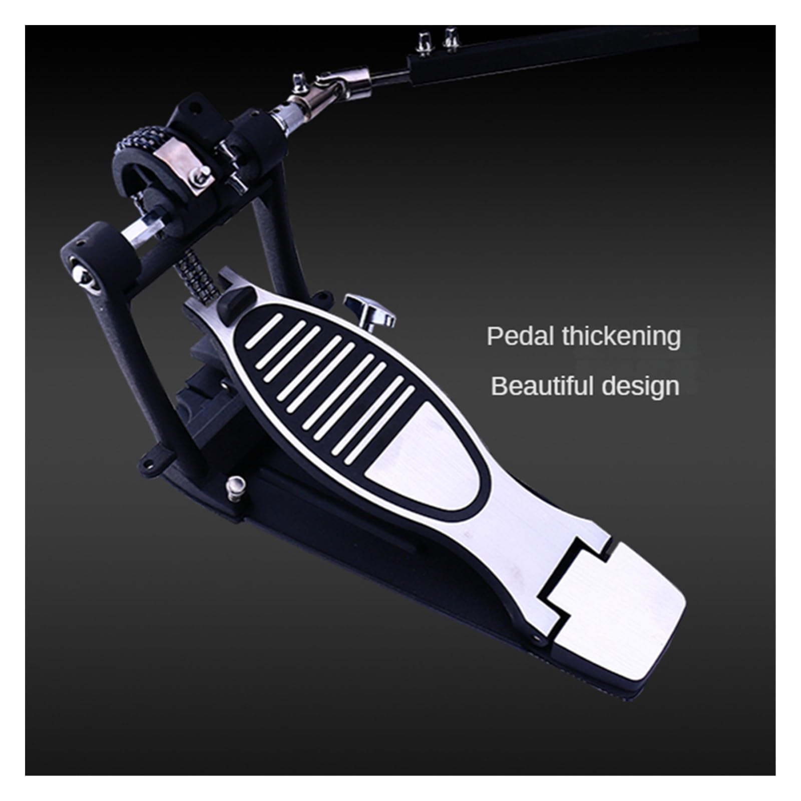 Pédale de grosse caisse Kit De Batterie Double Pédale Tread Hammer Double Chaîne Tambour Pédale Drumstick Drummer