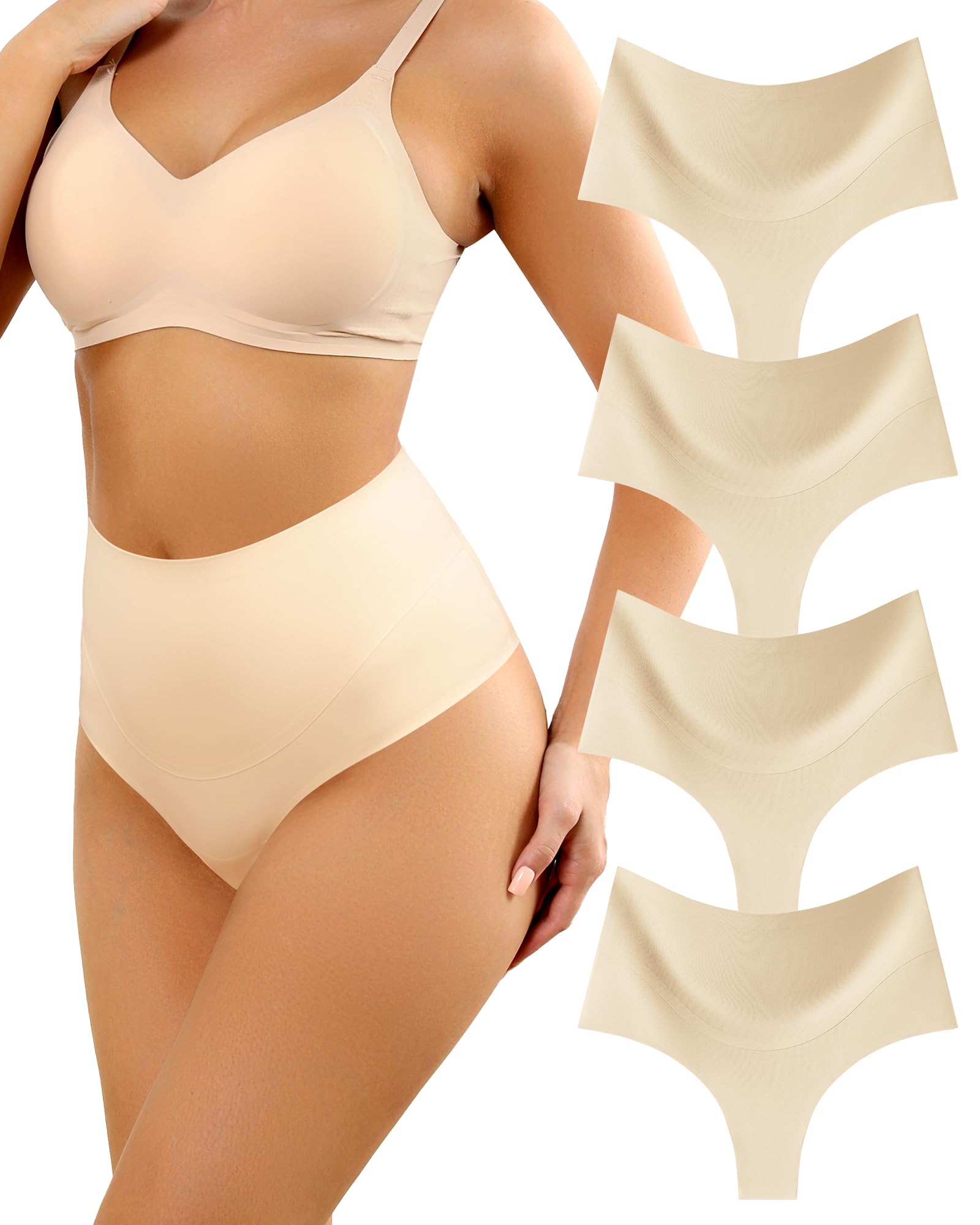 Levao Perizoma Modellante Donna Pancera Mutande Vita Alta Contenitive Slip