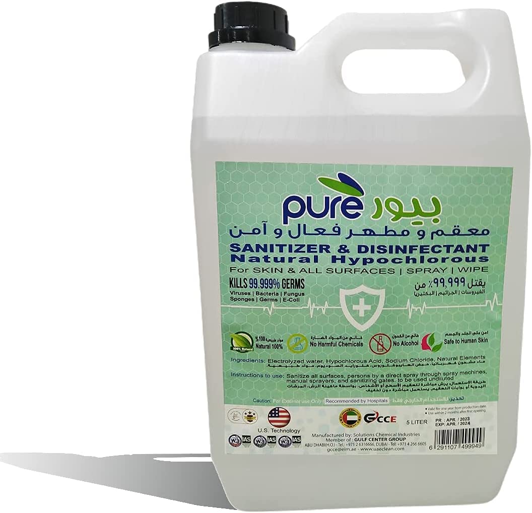 Hand Sanitizer Gel 1 liter Bottle