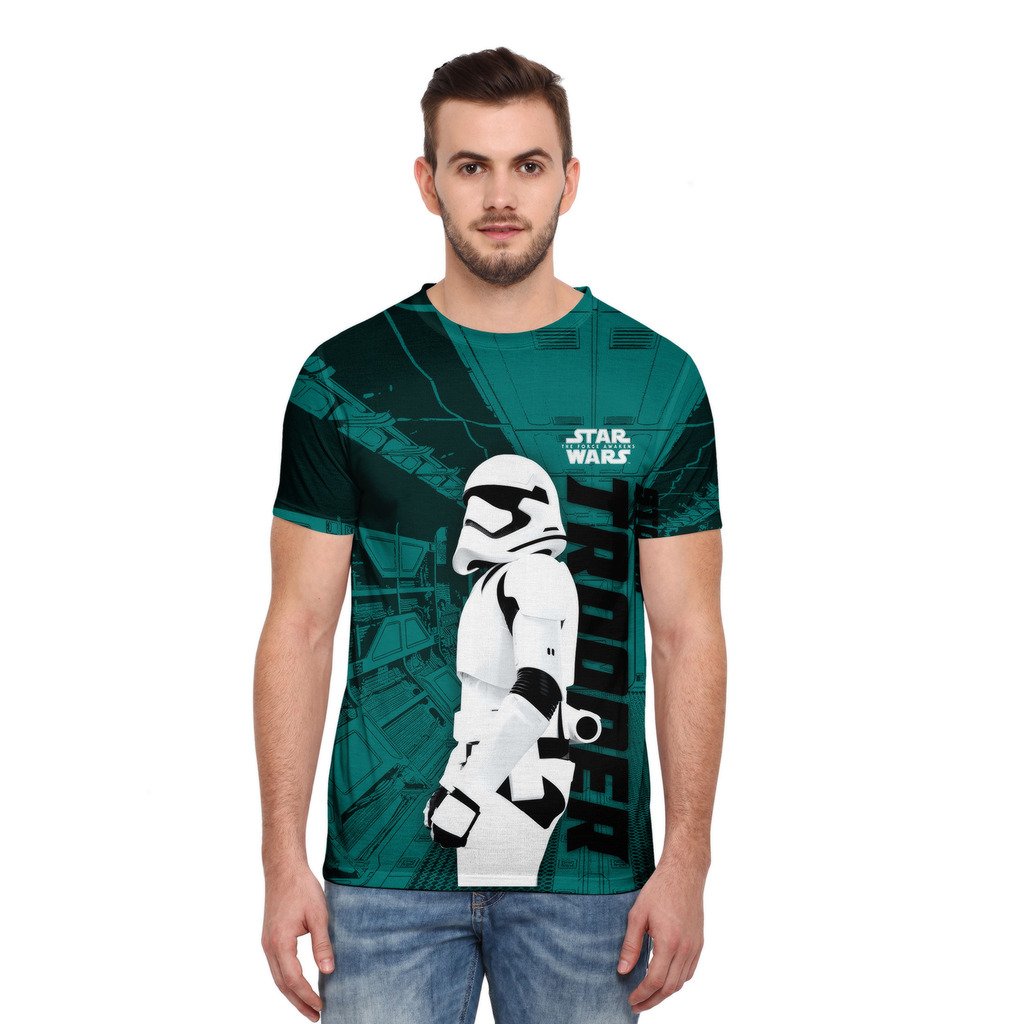 Star Warsby Wear Your Mind Men's Regular Fit T-Shirt