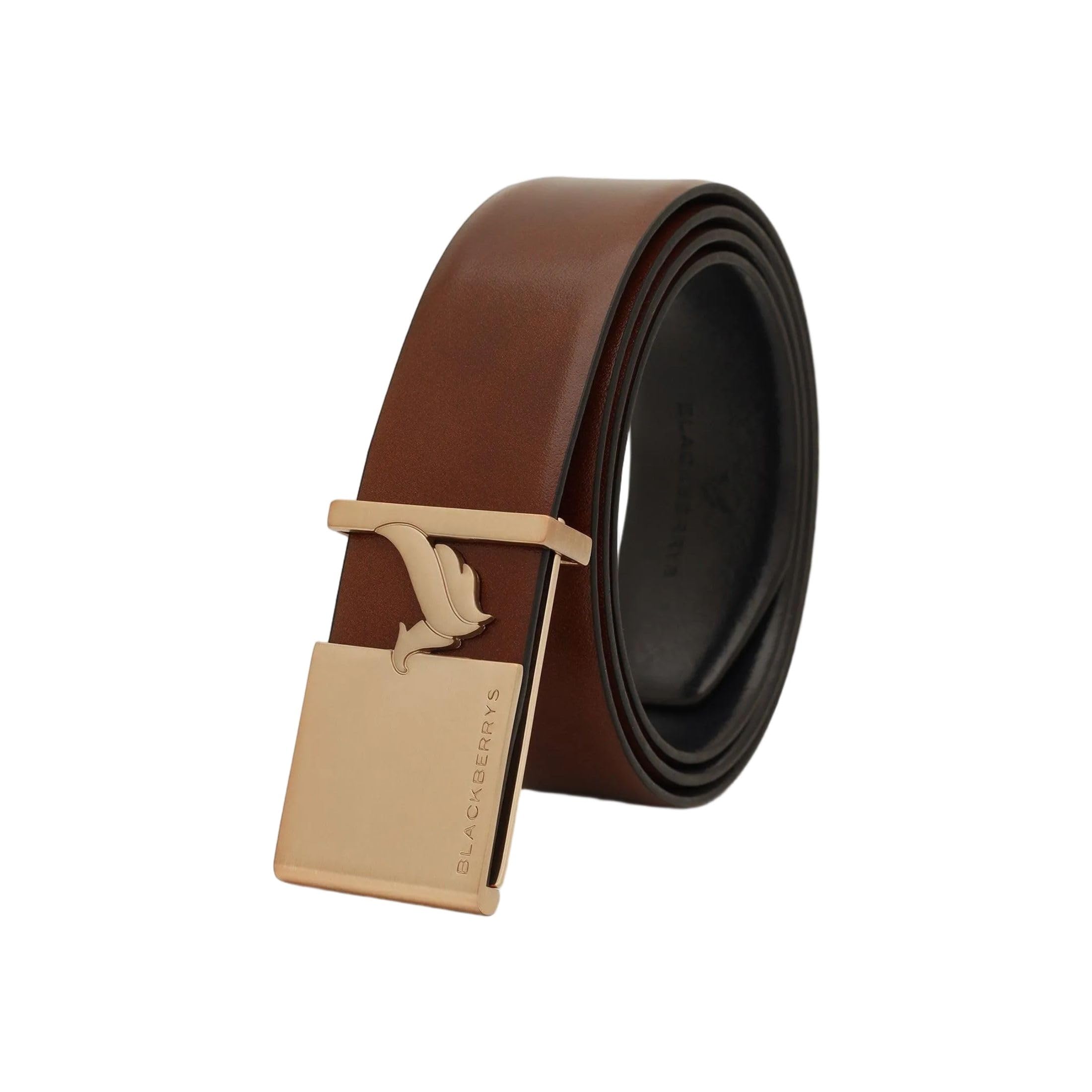 Men Brown Solid Belts-image-45