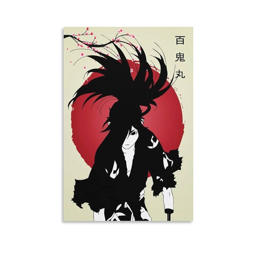 どろろ 百鬼丸 キャンパスアート どろろ 浅田弘幸キャンバスアート（百鬼丸B）