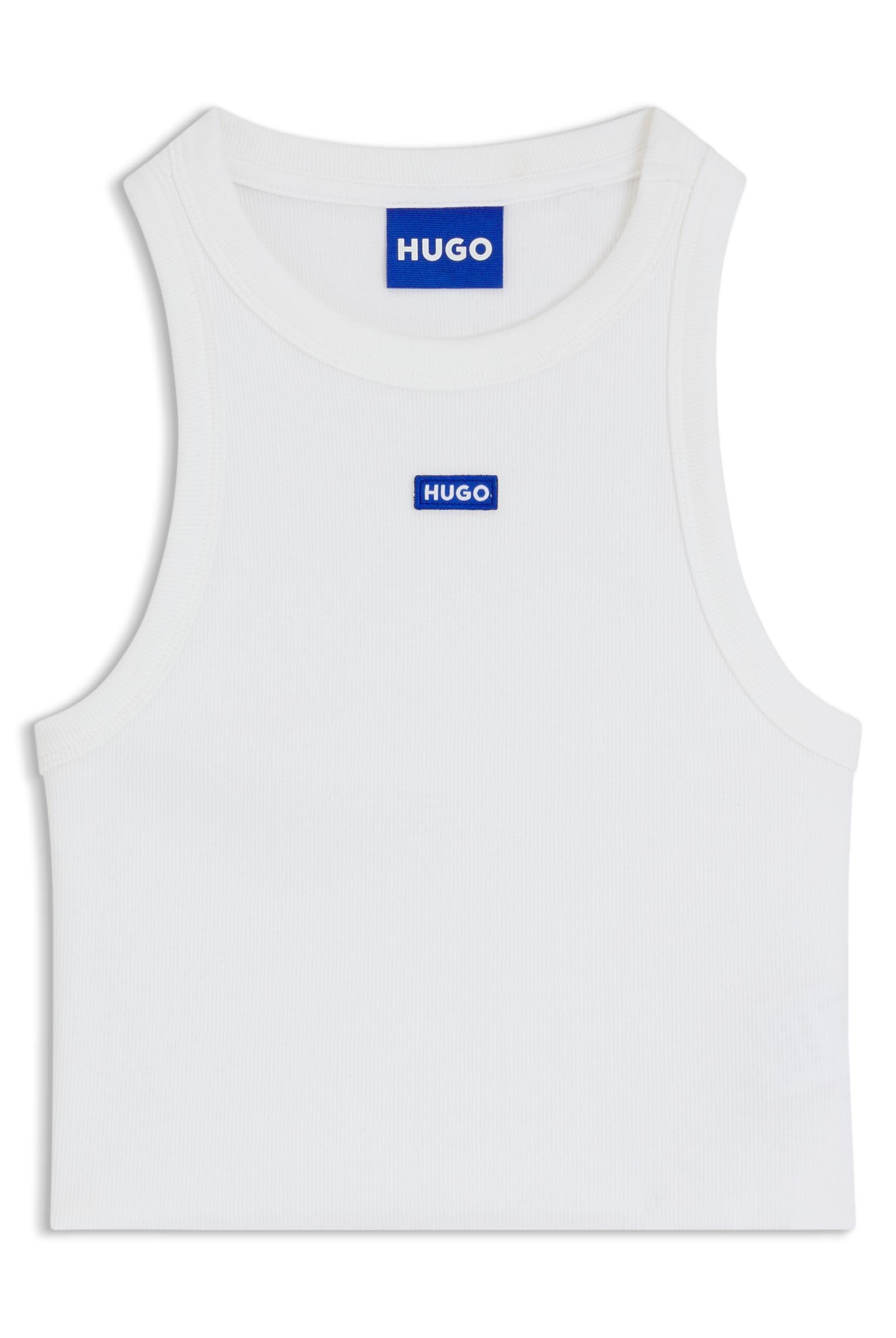 Hugo Women's Baby Tank B 10257055 01 - White - 6 (XS)