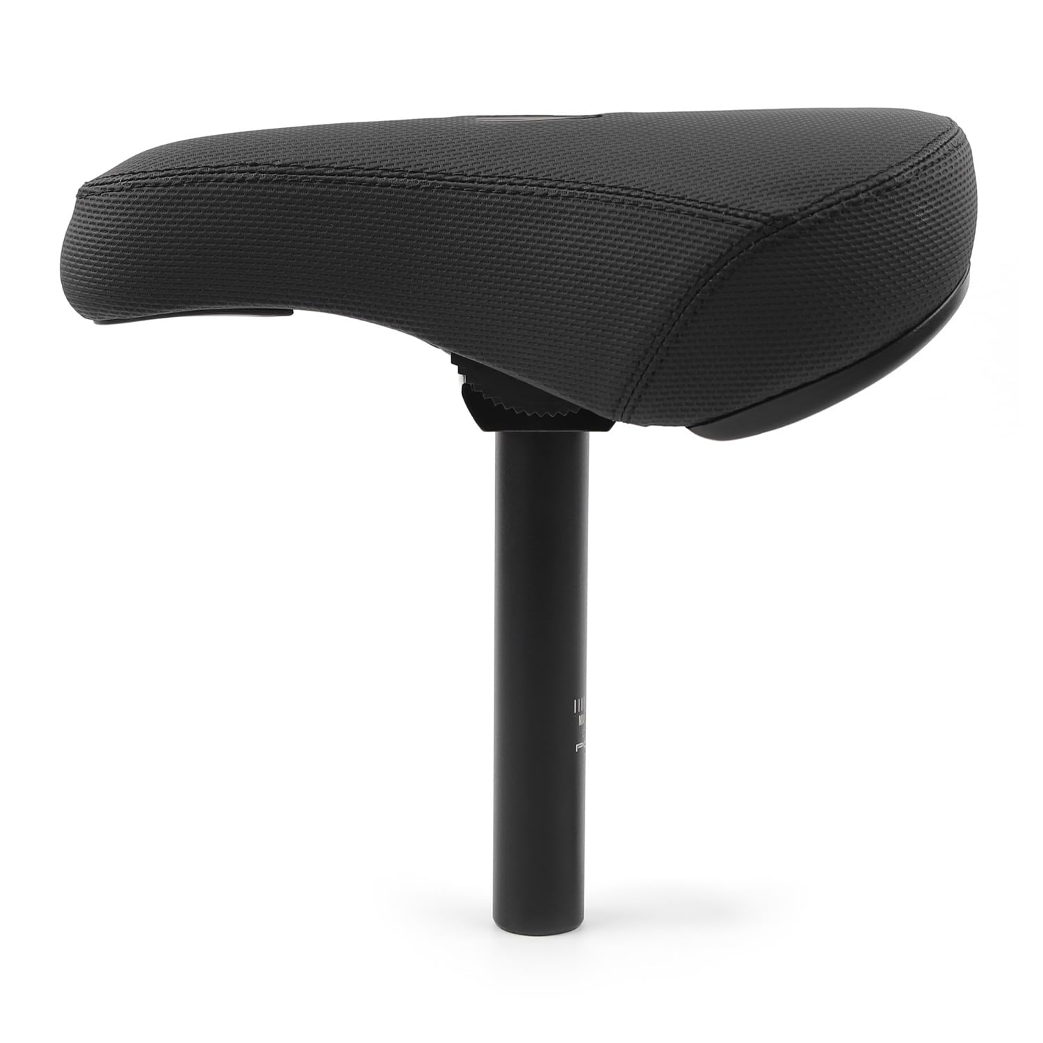 POLSO BS-01 BMX Saddle with Seat Post BMX Bike Seat Pivotal Middle Hole Bicycle Accessories (Fabric Surface)