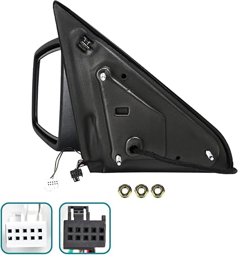 Miniatura 9 de Spec-D Tuning Sensor de temperamento con calefacción, espejo izquierdo cromado para el lado del conductor compatible con Dodge Ram 1500 2013-2019