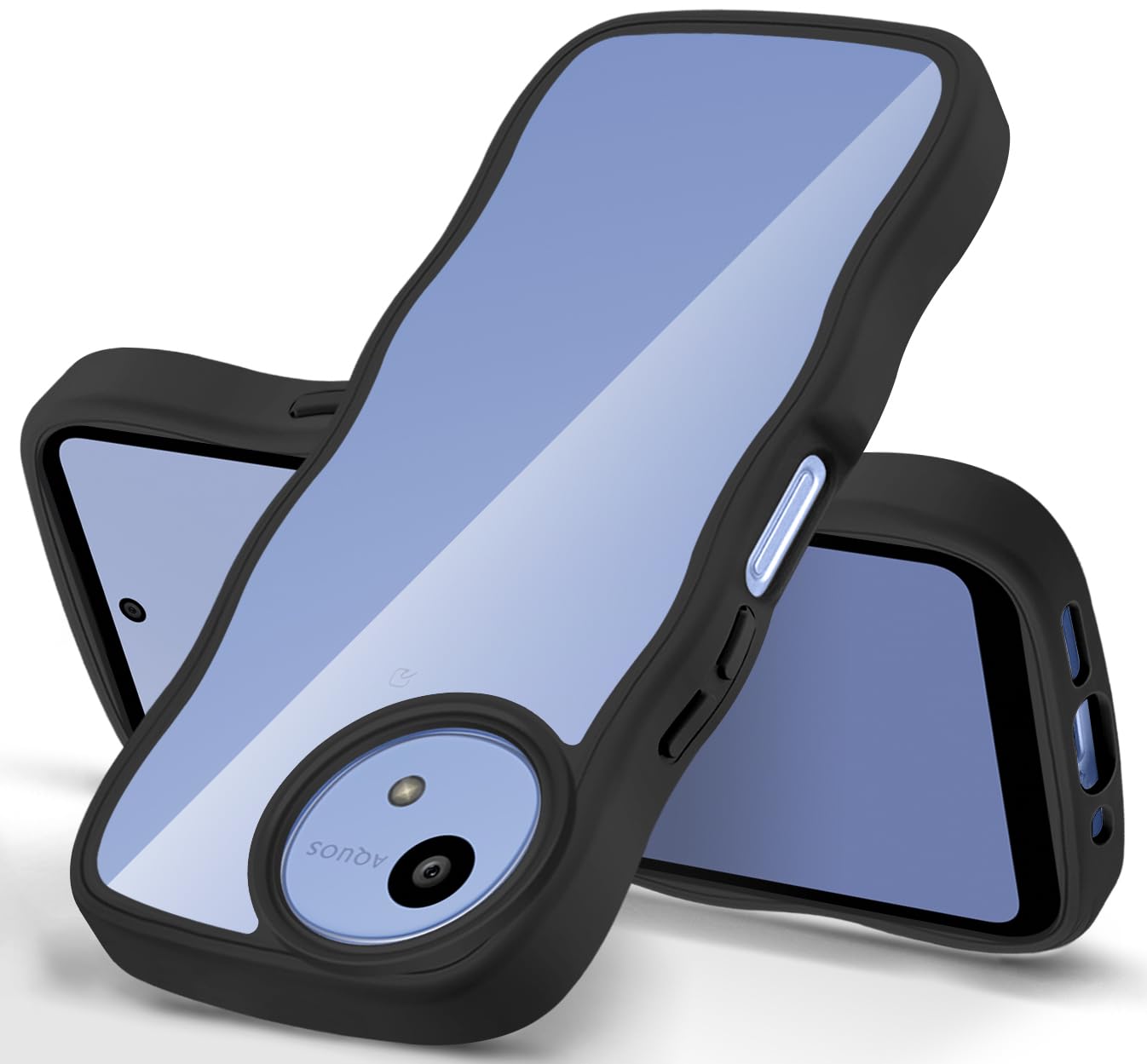 Amazon.co.jp: AQUOS Wish5 ケース クリア SH-52F 用 スマホケース 波 Amazon.co.jp: AQUOS Wish5 ケース クリア SH-52F 用 スマホケース 波