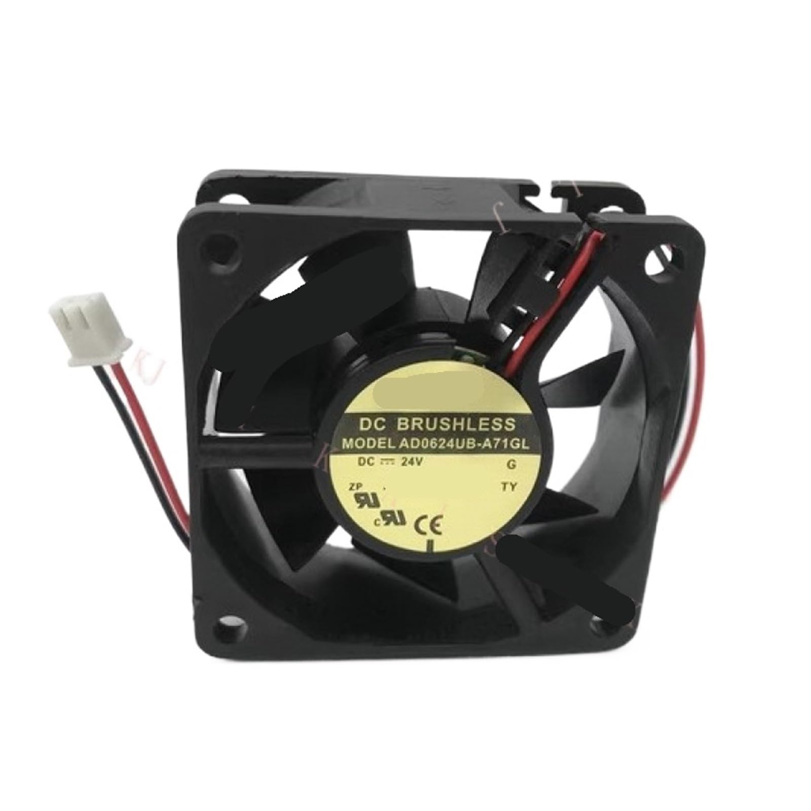 LWJYIPETZQ 6025 AD0624UB-A71GL DC24V 0.16A 6CM Cooling Fan