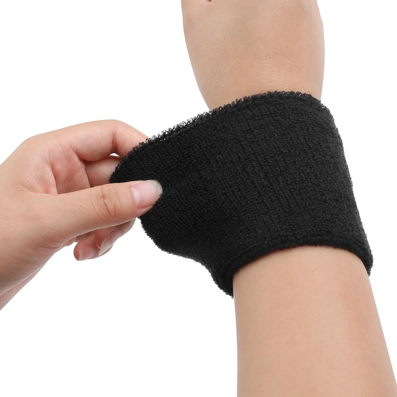 Schweißbänder Handgelenk 8er Set - Absorbierend & Atmungsaktiv