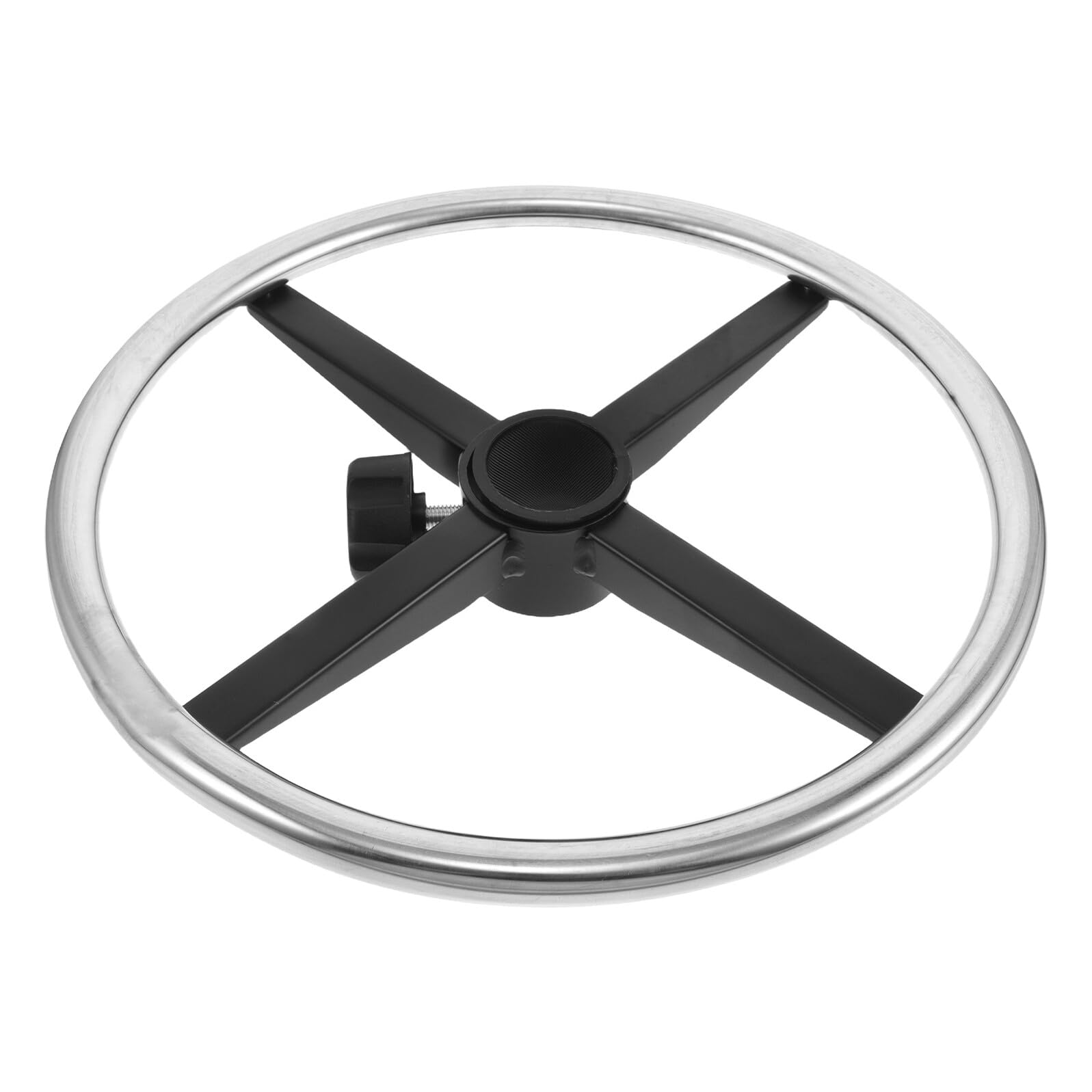 Angoily Reposapiés para Silla de Sujeción de Hierro y Nylon, Accesorio Resistente y Elegante Que Alivia la Fatiga de Piernas, Adecuado para Salón y Oficina Color Plata