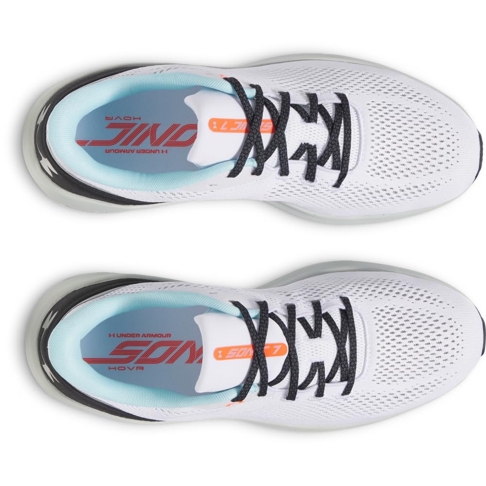 Under Armour Sonic 7 Zapatillas para Correr Zapatilla Neutral Hombres Summit White/Khaki Base/Racer Red